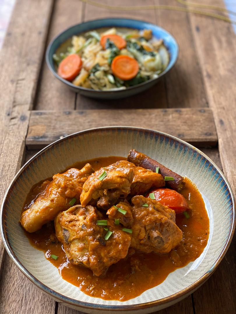 Lauk Pauk – Kari Ayam Kering (Dry Chicken Curry)